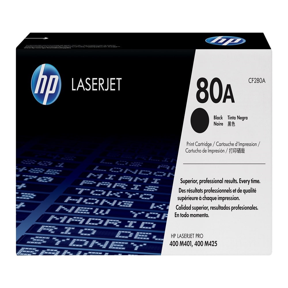 Cartouche Toner HP 80A - Noir