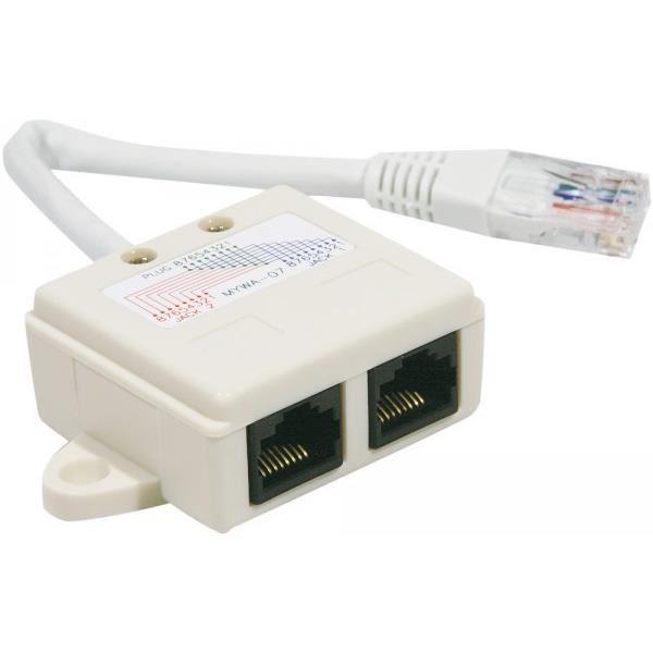 Doubleur Prise RJ45