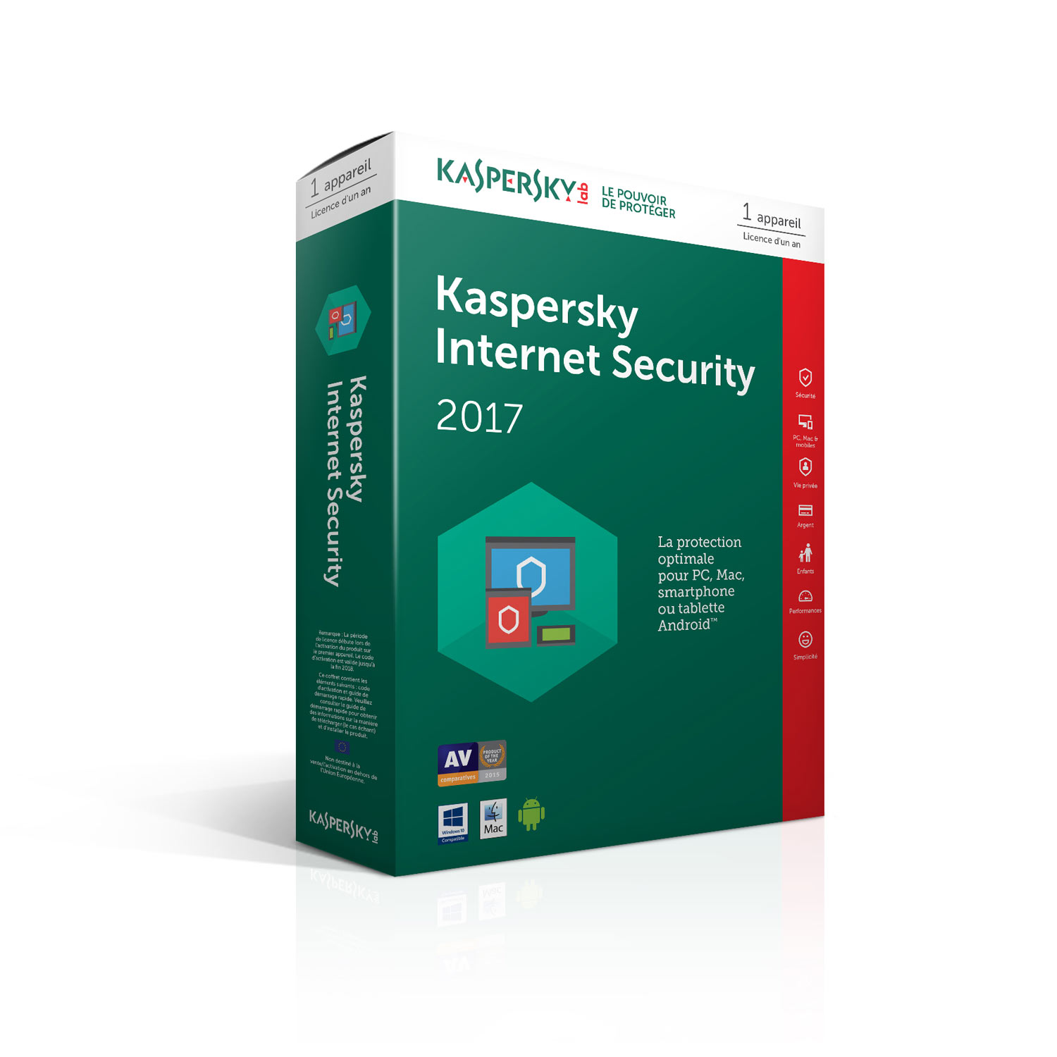 Kaspersky Internet Security 2018 1 PC