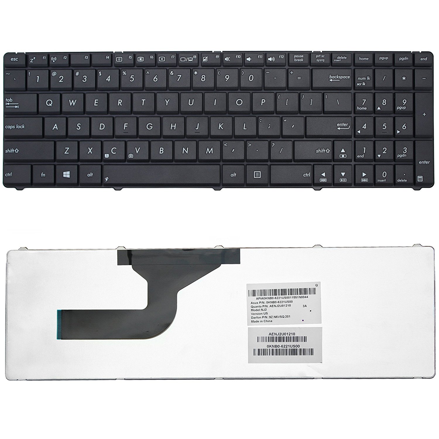 Clavier Asus X54L