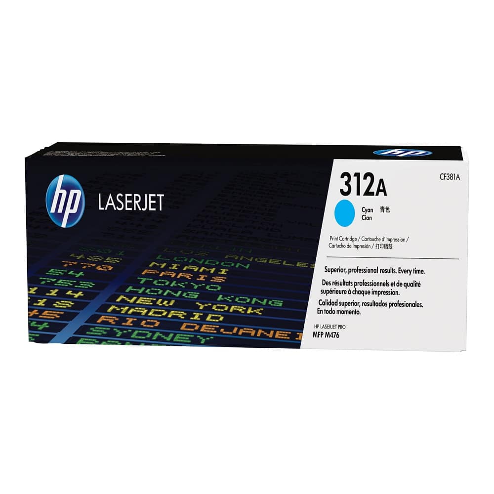 Cartouche de toner magenta authentique HP LaserJet 312A CF383A