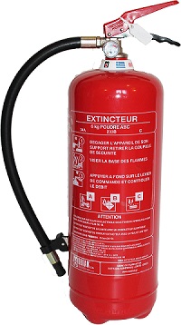 Extincteur poudre ABC 2 KG