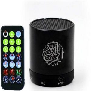 Lecteur/Haut parleur coran QS100 avec 25 reciteurs de coran et Radio FM