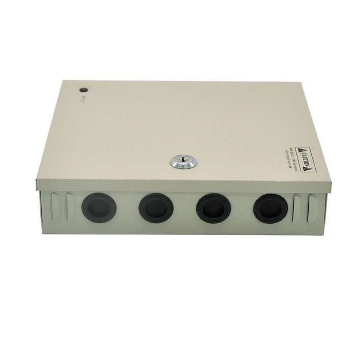 Coffret Alimentation Pour 8 camera 12V 10A Pm-Pc9 – Image 2