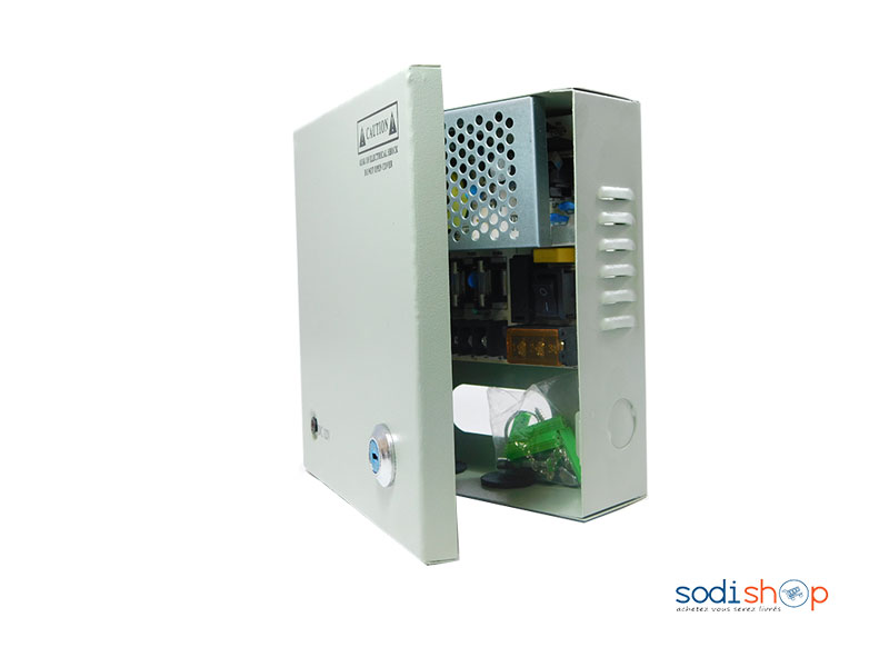 Coffret Alimentation Pour 4 camera 12V 5A Pm-Ps4