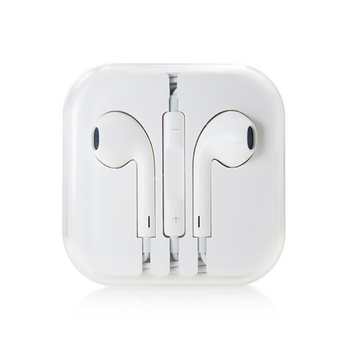 Ecouteur Téléphone Android et Simple - Micro intégré - Blanc