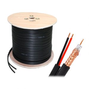 Cable Coaxial RG59 Premax Video et Alimentation 100m mètre (100mtr) PM-RG100