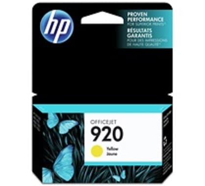 Encre HP 920 jaune
