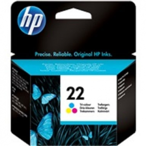 Cartouche d'Encre HP 22 Trois Couleurs (Cartouche Cyan, Magenta, Jaune) Economique (C9352AE)