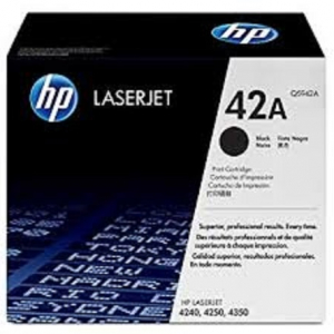 Cartouche de Toner HP 42A Authentique pour LaserJet 4240, 4250, 4350