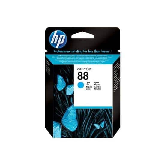 Encre HP 88 bleu