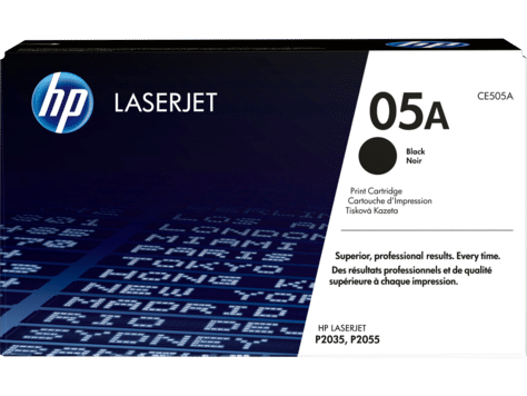 Cartouche HP 05A Toner LaserJet noir Economique (CE505A)