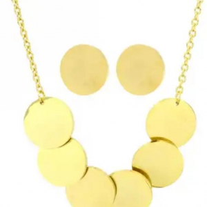 Collier tendance avec des pièces superposées-EB0001