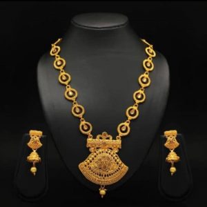Ensemble Collier Plaque OR - EB0001