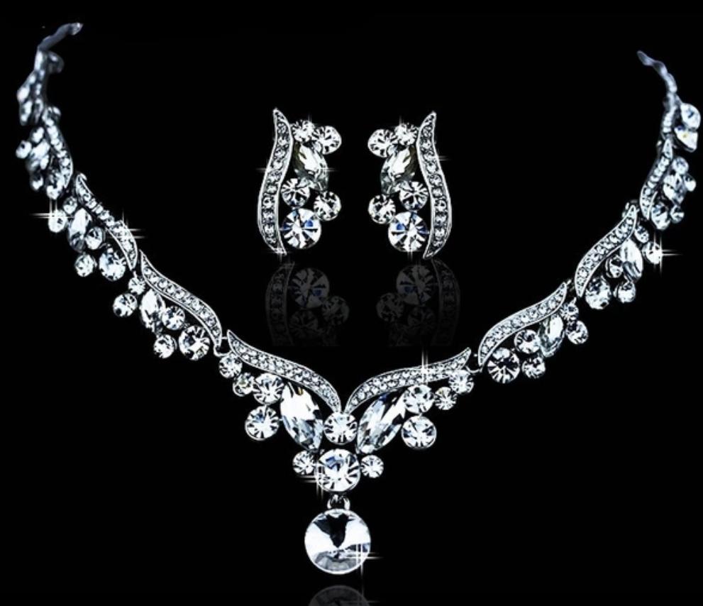 Ensemble collier en perle-EB0001