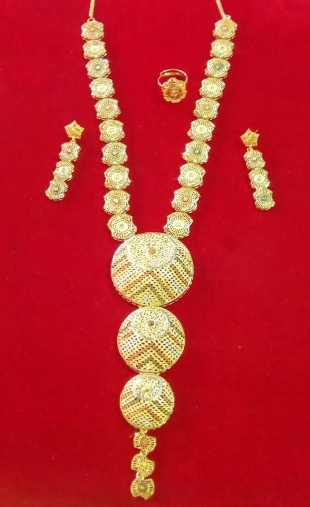 Ensemble collier en or Djeddah-EB0001