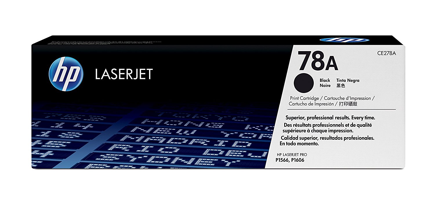 Cartouche HP 78A Toner LaserJet noir Economique (CE278A)