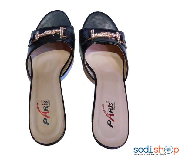 Chaussures à talon Paris couleur noir pointure-40-KS0007 – Image 3
