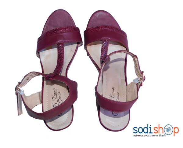 Chaussures à talon Vie Viana couleur bordeaux pointure-39-KS0007 – Image 2