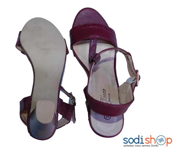 Chaussures à talon Vie Viana couleur bordeaux pointure-39-KS0007 – Image 3