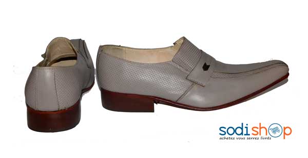 Soulier pour homme Aramex couleur grise pointure 44 -SB0008 – Image 2