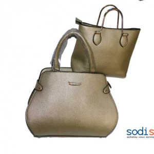 Sac à main Grande dame couleur or-DB0005