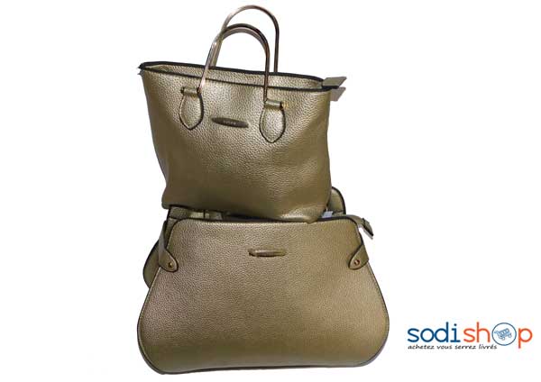 Sac à main Grande dame couleur or-DB0005 – Image 2