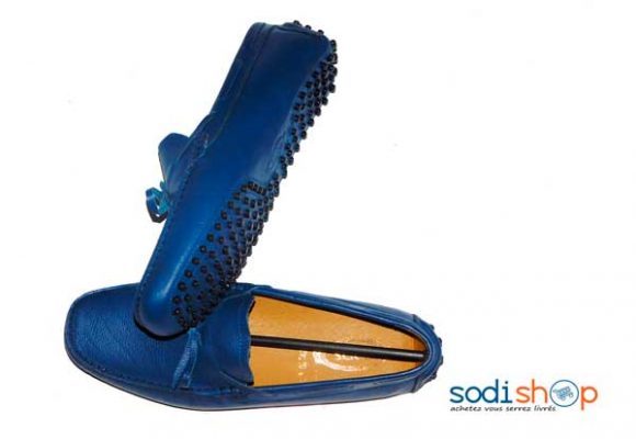 Chaussure mocassin bleu TODS pour homme pointure 42-SB0008