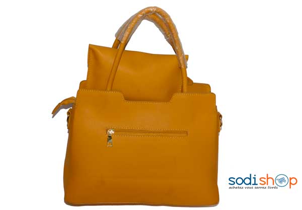 Sac à main GUCCI moutarde 2pièces -DB0005 – Image 3