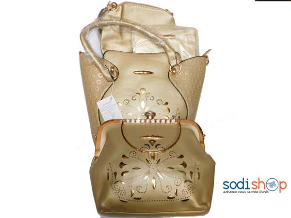 Sac à main grande dame 4 pièces -SK0003 – Image 2