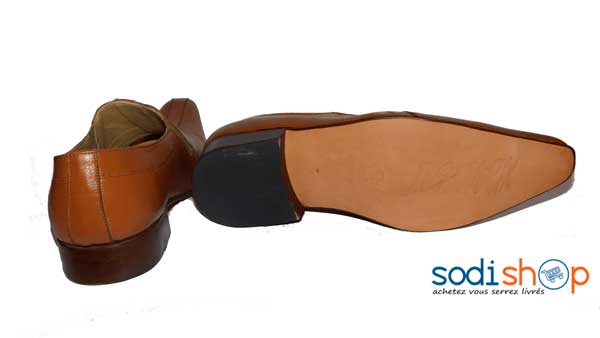 Soulier pour homme Aramex marron pointure 44 -SB0008 – Image 2