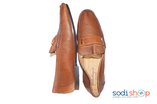 chaussure pour homme couleur maronn clair pointure 41 à 44 - EPJ0012 – Image 2