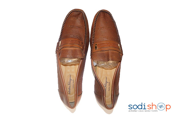 chaussure pour homme couleur maronn clair pointure 41 à 44 - EPJ0012 – Image 3