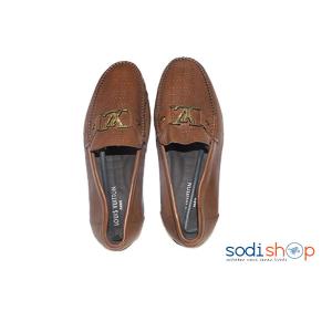 Chaussure pour homme mocassin marron Louis Vuitton pointure 43, 44,45,46 EJP0012