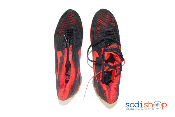 Chaussure pour homme Nike couleur rouge noir pointure 22 à 44 -EJP0012 – Image 3