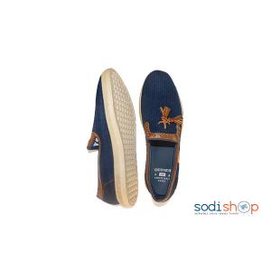 Chaussure pour homme couleur bleue avec motif pointure 43 à 45-EJP0012