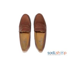 Chaussures pour homme Mocassin marron, pointure 44,45 EJB0012