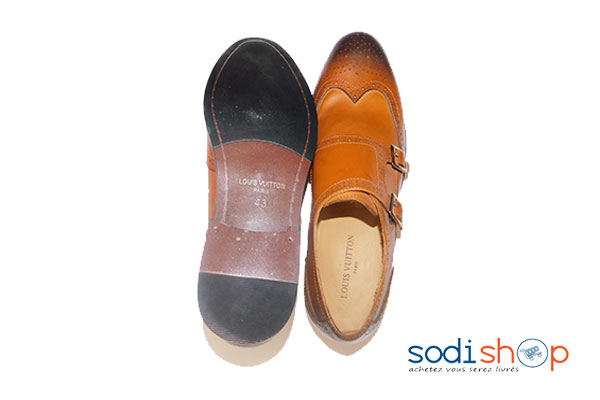 Chaussure soulier pour homme Louis Vuitton marron pointure 42,43,46 EJP0012 – Image 3