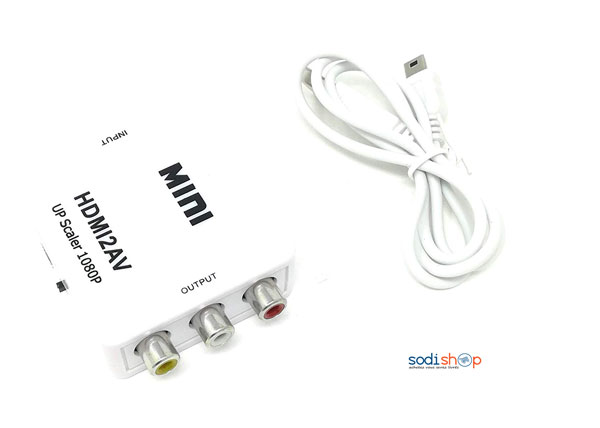 Adaptateur HDMI vers AV audio Video – Image 2