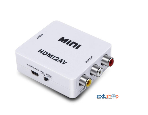 Adaptateur HDMI vers AV audio Video