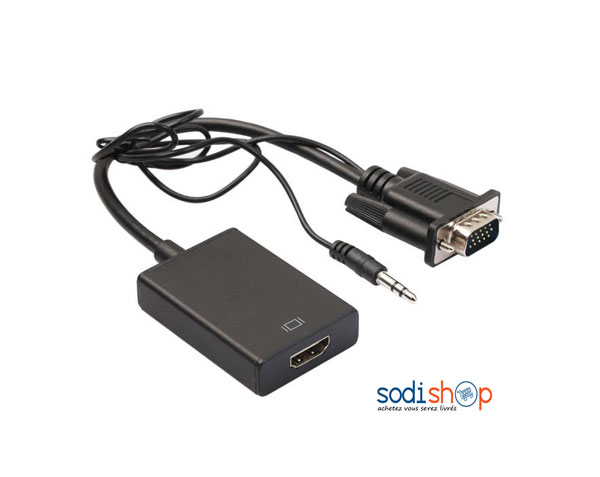 Adaptateur VGA to HDMI