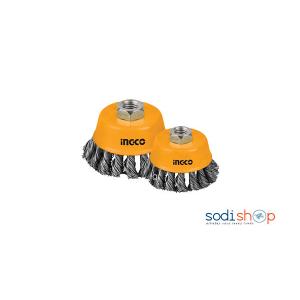Brosse Métallique Pour Meuleuse 75 Mm (3") INGCO - WB20751