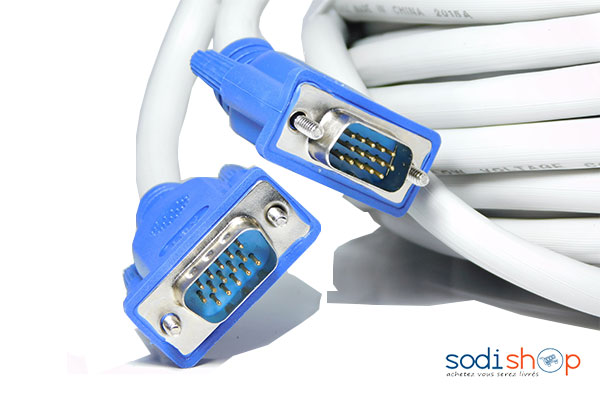 Câble VGA to VGA 30 mètres – Image 3