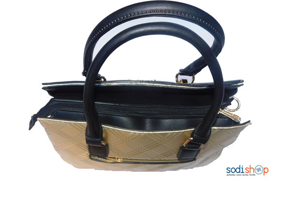 Sac à main couleur noire argenté KS0009 – Image 3