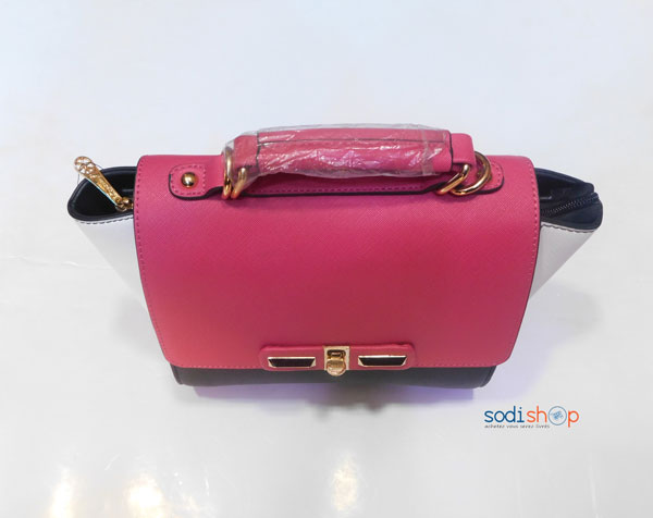 Sac à main couleur Rose Blanche KS0009 – Image 4