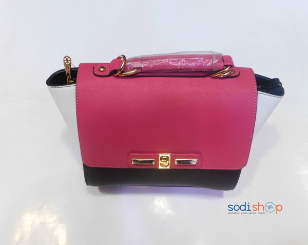 Sac à main couleur Rose Blanche KS0009 – Image 3