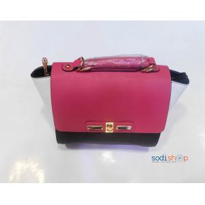 Sac à main couleur Rose Blanche KS0009
