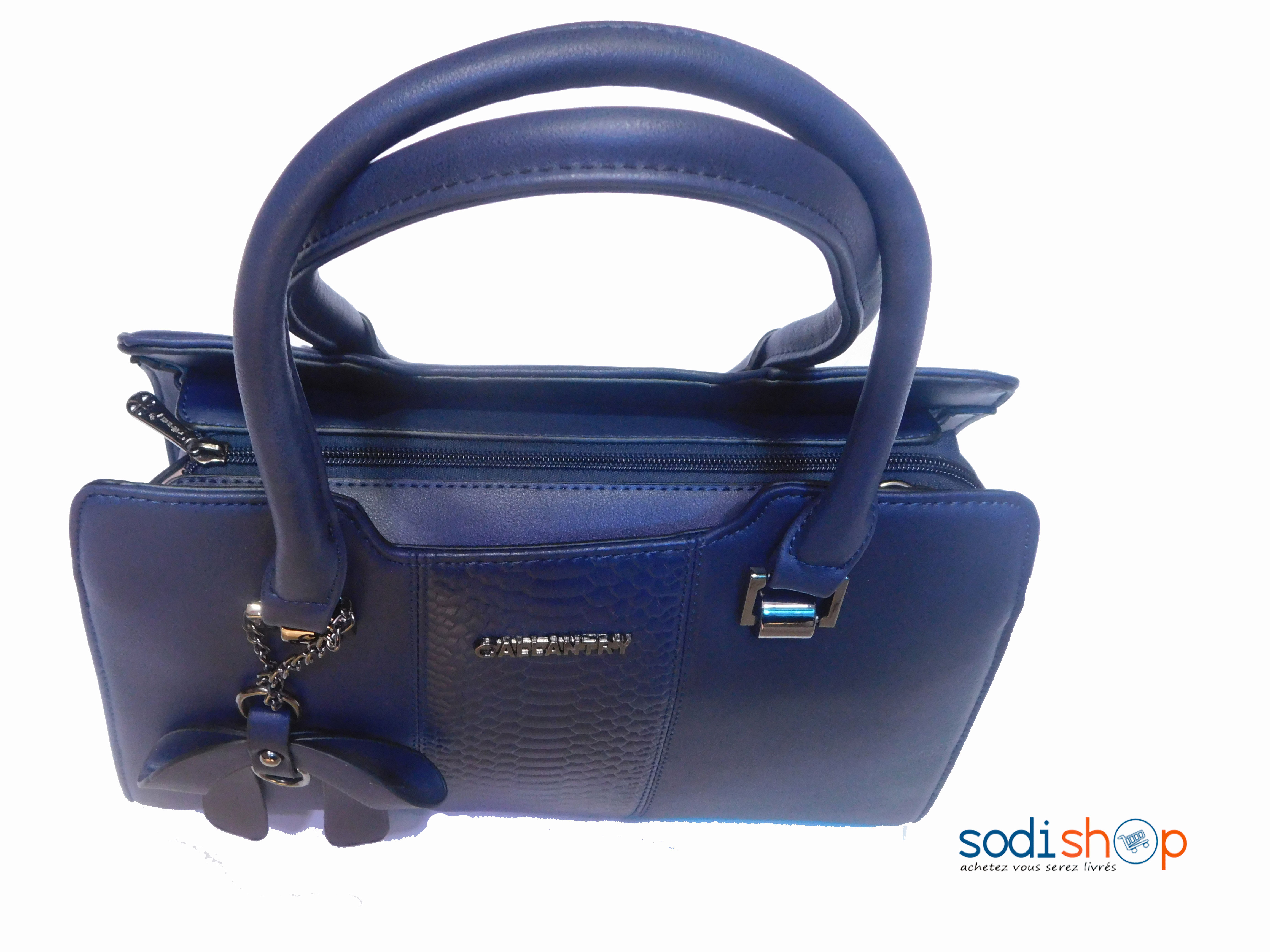 Sac à main couleur bleue foncée KS0009