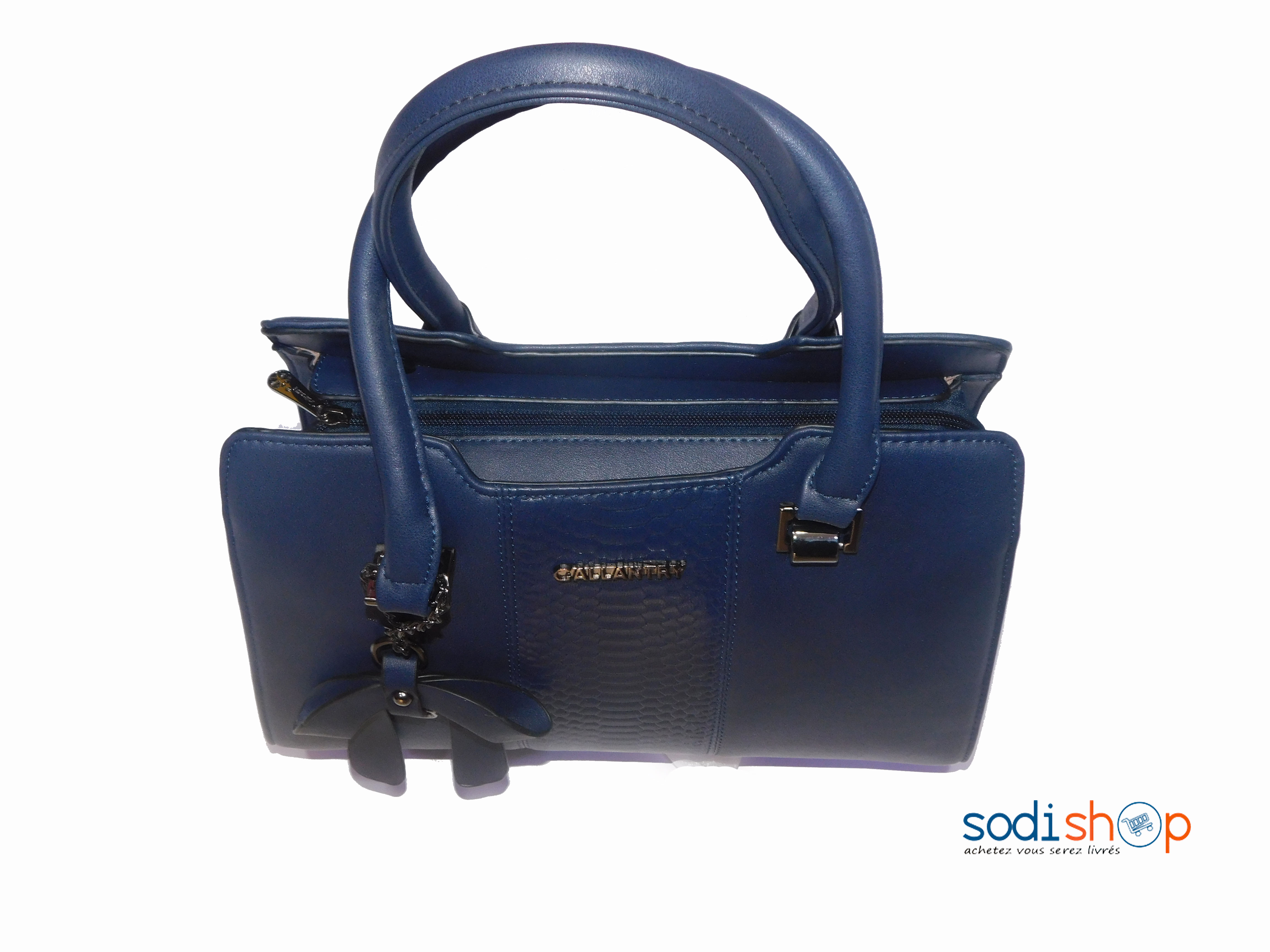 Sac à main couleur bleue foncée KS0009 – Image 6