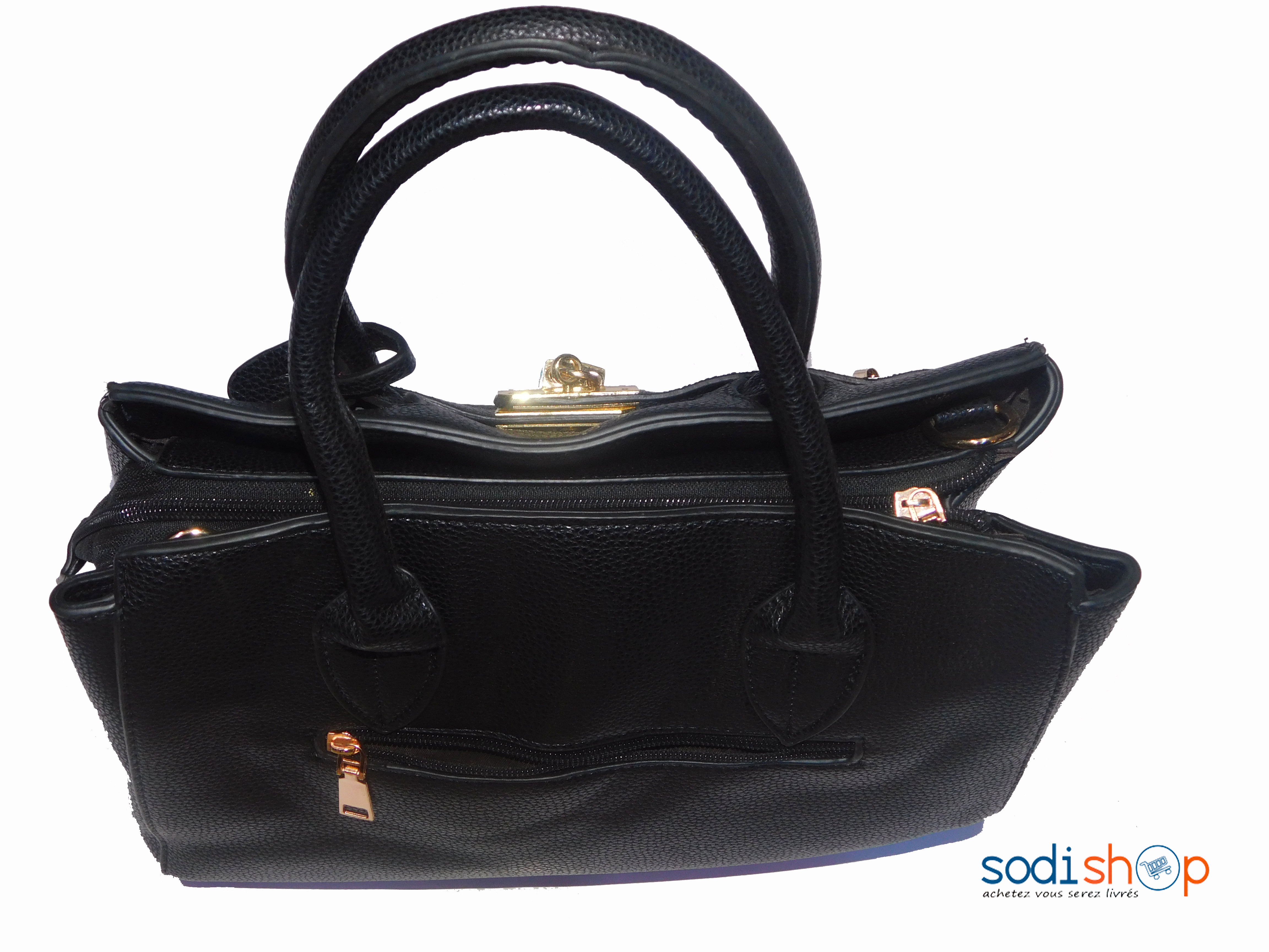 Sac à main couleur noire belle dame KS0009 – Image 2